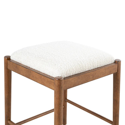 Furniture of America - Daventry - Sofa Table W/ 3 Backless Counter Ht Stools - FM44000WN-ST-4PK view 7