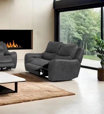Furniture of America - Demetrius - Power Loveseat, Dark Gray - CM9931DG-LV-PM-PK view 1