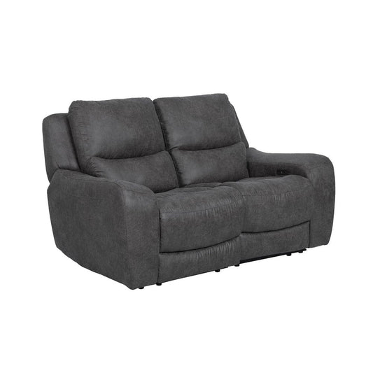 Furniture of America - Demetrius Power Sofa + Loveseat - CM9931DG-PM-2PC View 2