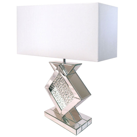 Furniture of America - Desma Table Lamp in Champagne/White - L74017 View 1