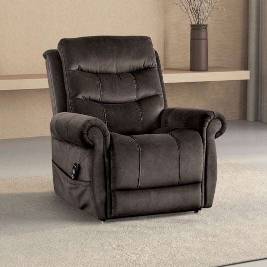 Furniture of America - Dionysia Lift Chair in Dark Gray - FM68001DG-LC View 1