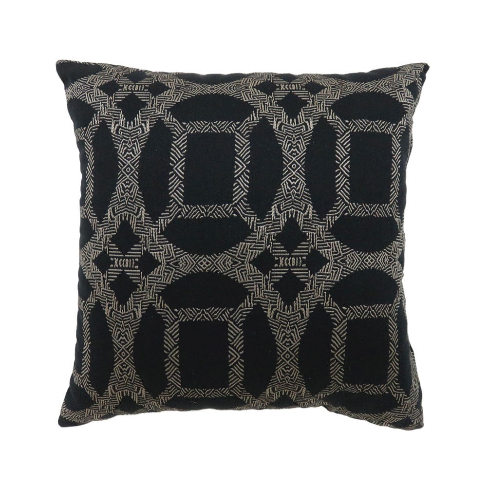Furniture of America - Dior 21" X 21" Pillow Set of 2 in Black - PL6026L-2PK View 1