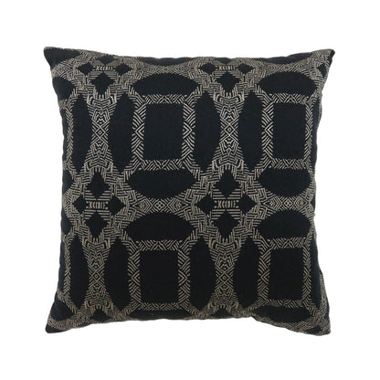 Furniture of America - Dior 21" X 21" Pillow Set of 2 in Black - PL6026L-2PK View 1
