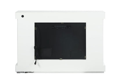 Furniture of America - Dorrit 55" Electric Fireplace in White - FM-AC8012WH-TV View 4