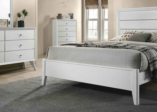 Furniture of America - Dortmund - 3 Pc. Queen Bedroom Set - CM7465WH-Q-4PC view 2