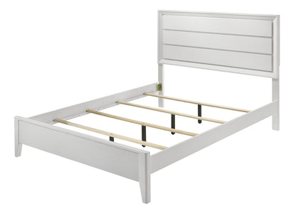 Furniture of America - Dortmund 5 Pc. Queen Bedroom Set w/ Chest in White - CM7465WH-Q-5PC-CHEST View 4