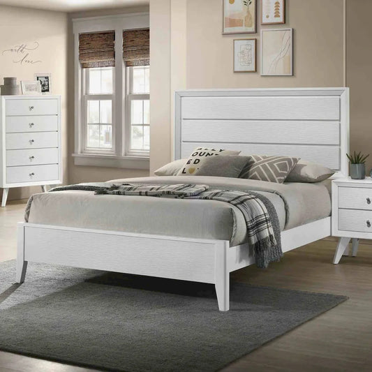 Furniture of America - Dortmund - Cal.King Bed, White - CM7465WH-CK-BED view 1