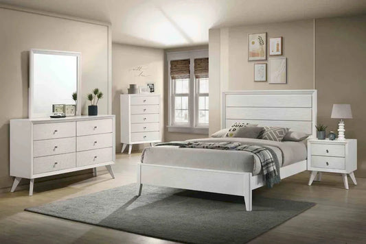 Furniture of America - Dortmund - Cal.King Bed, White - CM7465WH-CK-BED view 2