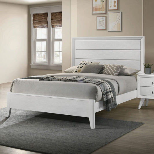 Furniture of America - Dortmund E.King Bed in White - CM7465WH-EK-BED View 1