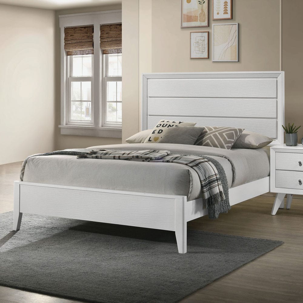 Furniture of America - Dortmund Queen Bed in White - CM7465WH-Q-BED View 1
