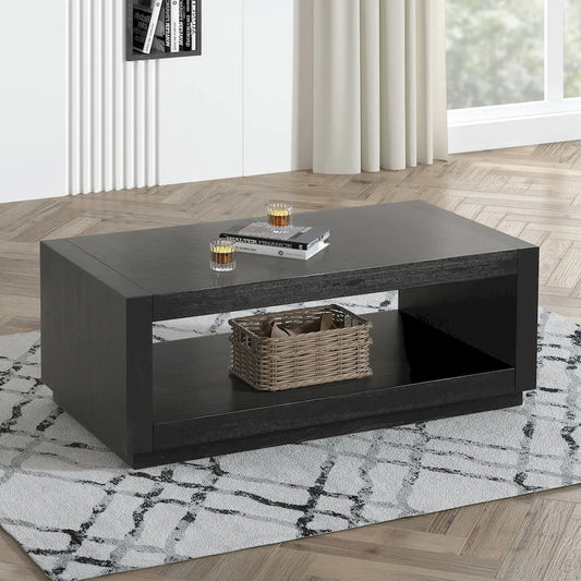 Furniture of America - Dothan - Coffee Table, Black - FM44009BK-C view 1