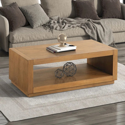 Furniture of America - Dothan - Coffee Table, Medium Oak - FM44009BR-C view 1