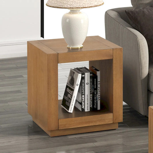 Furniture of America - Dothan - End Table, Medium Oak - FM44009BR-E view 1
