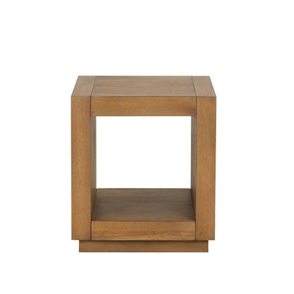 Furniture of America - Dothan - End Table, Medium Oak - FM44009BR-E view 3