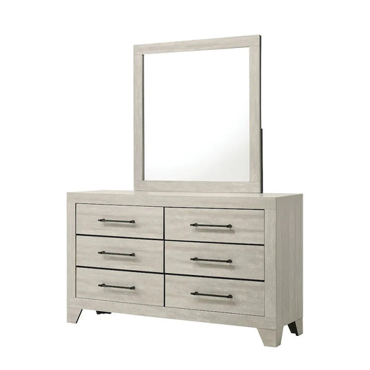 Furniture of America - Dubuque - 4 Pc. Queen Bedroom Set w/ 2NS - FM72003LG-Q-5PC-2NS view 2