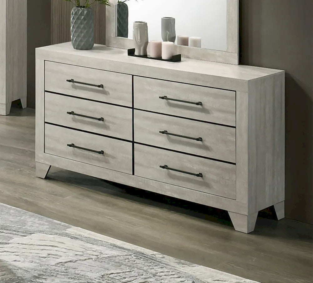Furniture of America - Dubuque - Dresser, Light Gray - FM72003LG-D view 1