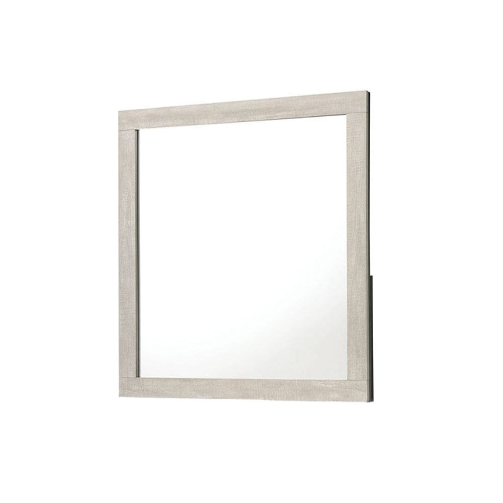 Furniture of America - Dubuque Mirror in Light Gray - FM72003LG-M View 1
