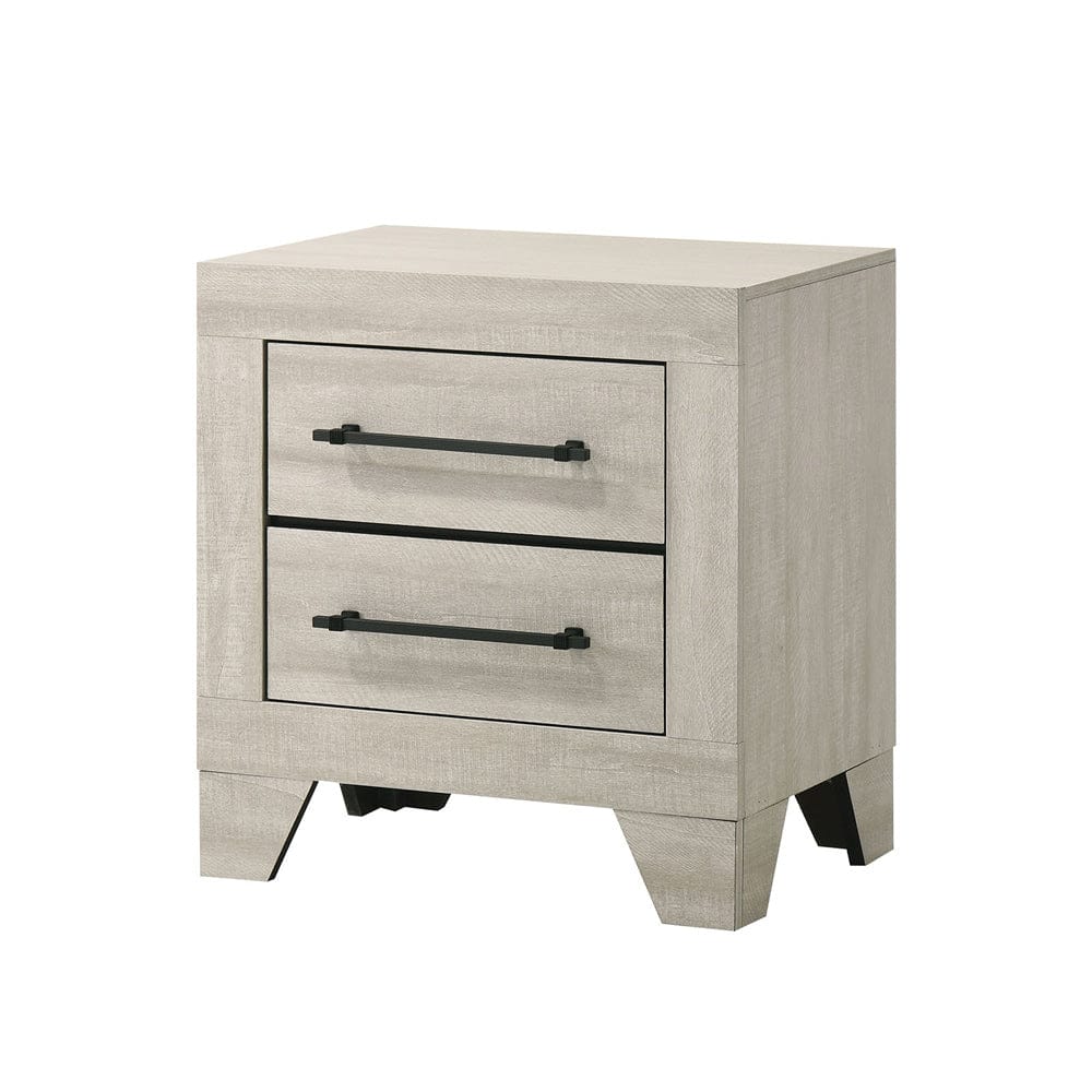 Furniture of America - Dubuque Nightstand in Light Gray - FM72003LG-N View 1