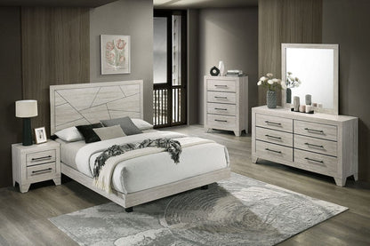 Furniture of America - Dubuque Nightstand in Light Gray - FM72003LG-N View 3
