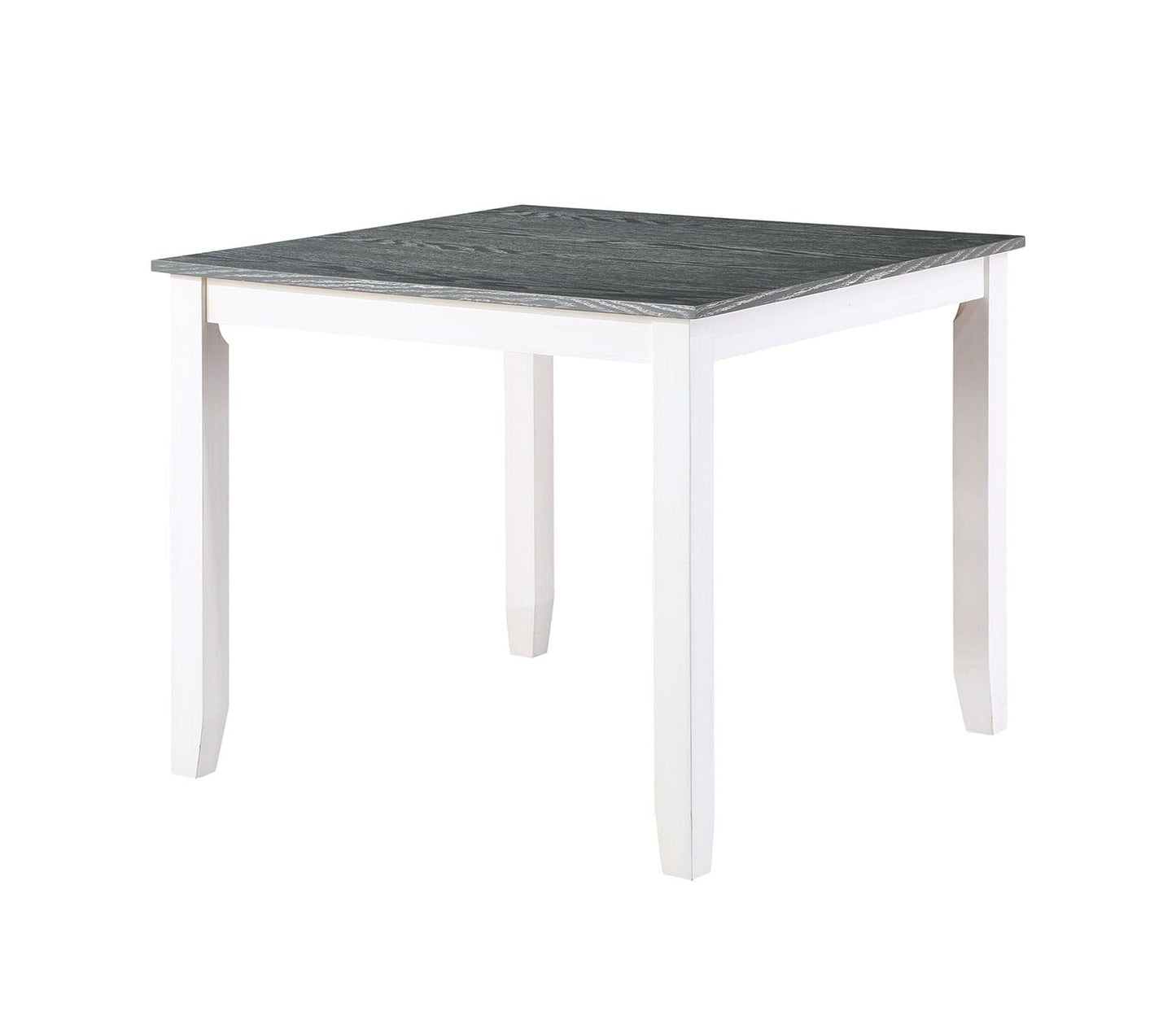 Furniture of America - Dunseith 5 Pc. Dining Table Set in White/Gray - FOA3388T-5PK View 4