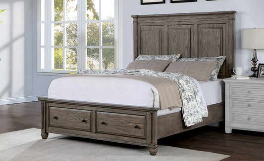 Furniture of America - Durango Cal.King Bed in Warm Gray - CM7461GY-CK-BED View 1