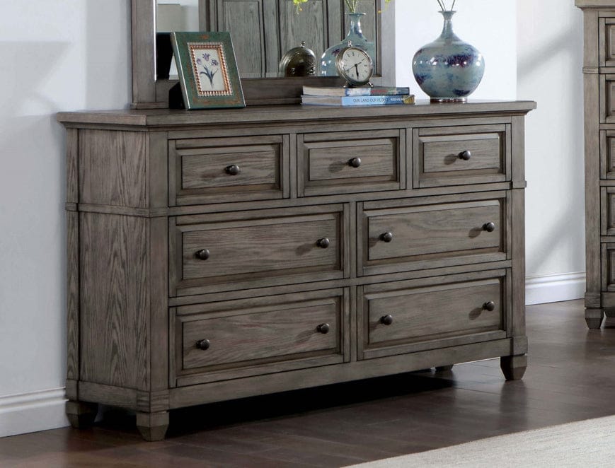 Furniture of America - Durango Dresser in Warm Gray - CM7461GY-D View 1