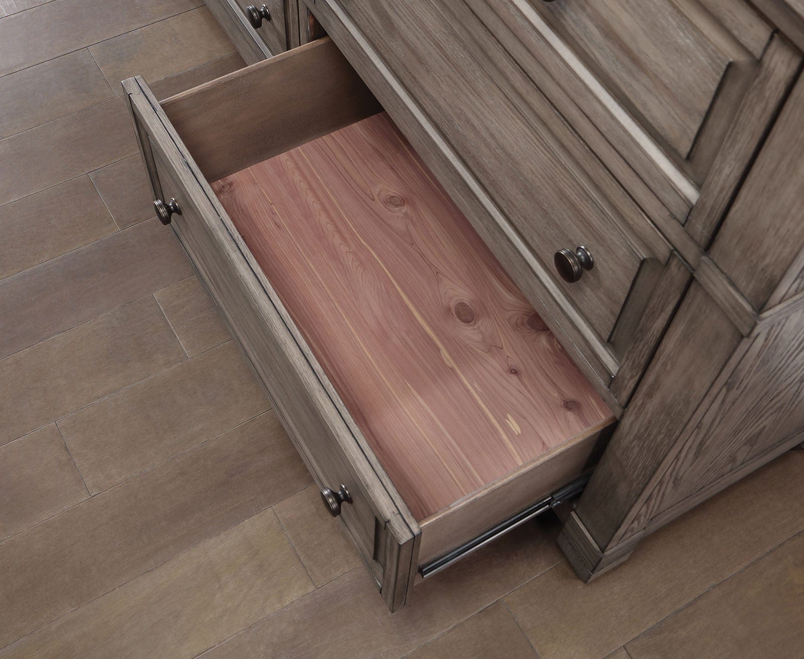 Furniture of America - Durango Dresser in Warm Gray - CM7461GY-D View 4