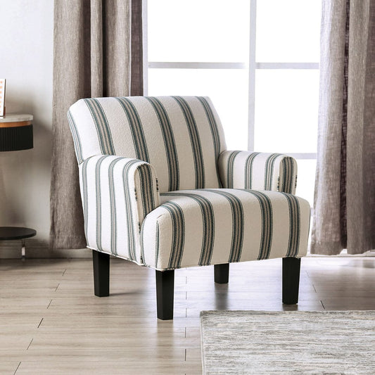 Furniture of America - Ealing Chair in Light Gray - SM1207-CH-ST View 1