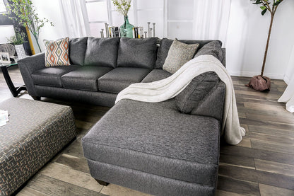Furniture of America - Earl Sectional in Gray - SM5152-SECT View 4