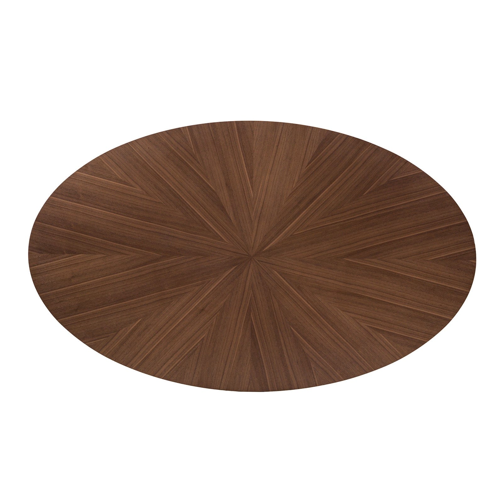 Furniture of America - Ebikon Oval Dining Table in Walnut - FM3211WN-T-TABLE View 2