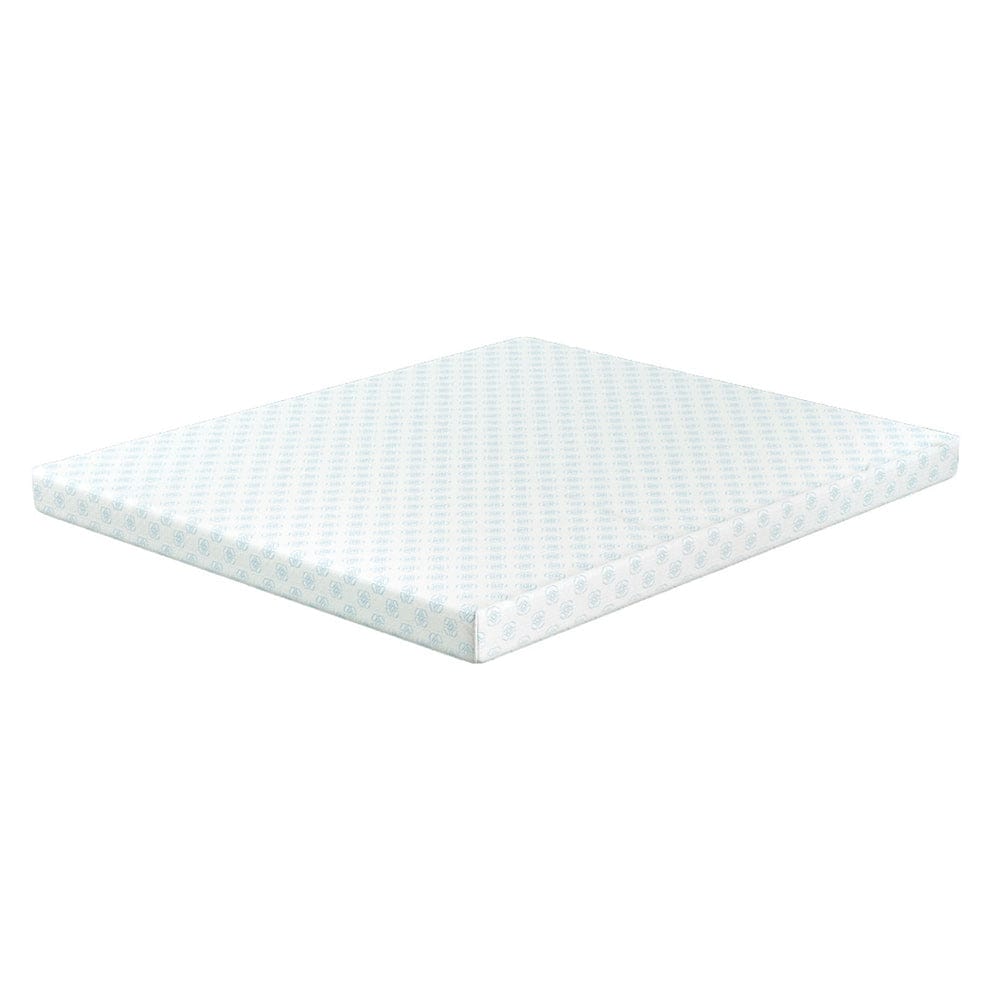 Furniture of America - Edelweiss 6" Twin Memory Foam Mattress in White - DM2006-T View 1