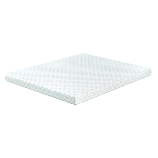 Furniture of America - Edelweiss 6" Twin Memory Foam Mattress in White - DM2006-T View 1