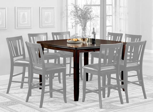 Furniture of America - Edgewood Ii Square Counter Ht. Table in Espresso - CM3336PT View 1