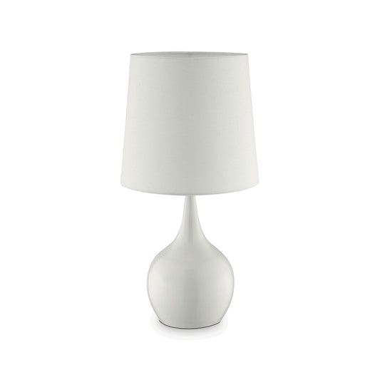 Furniture of America - Edie 23.5"H Glossy White Table Lamp in White - L9820WH View 1