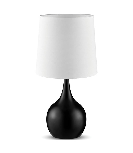 Furniture of America - Edie Table Lamp in Black - L9820BK View 1