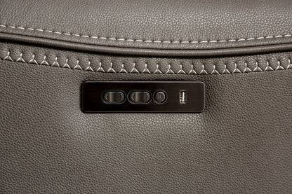 Furniture of America - Edmondus Power Sectional in Dark Gray - CM9923GY-SECT-PM View 3