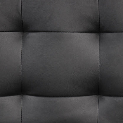 Furniture of America - Eidsberg Futon Sofa Bed w/ Drop Down Table in Black - FM2908BK View 3