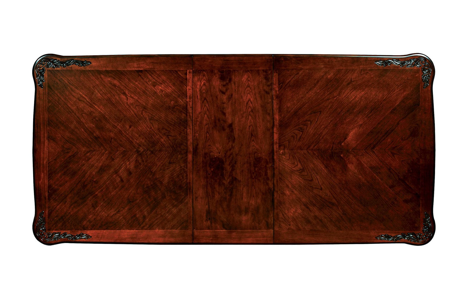 Furniture of America - Elana Dining Table w/ 18" Leaf in Brown Cherry - CM3212T-TABLE View 2
