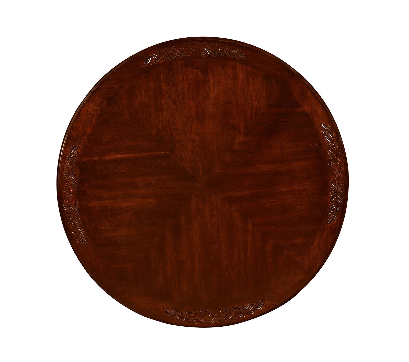 Furniture of America - Elana Round Dining Table in Brown Cherry - CM3212RT-TABLE View 2