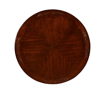 Furniture of America - Elana Round Dining Table in Brown Cherry - CM3212RT-TABLE View 2