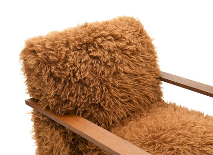 Furniture of America - Elardo - Accent Chair, Camel Brown - FM-AC6006BR view 4