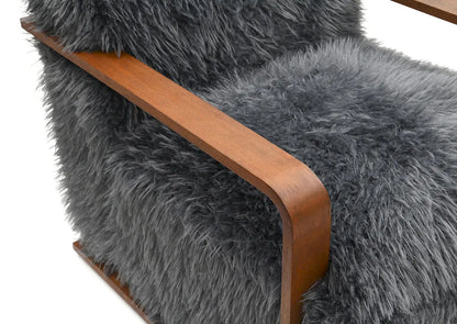 Furniture of America - Elardo - Accent Chair, Charcoal Gray - FM-AC6006DG view 5