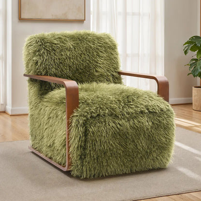 Furniture of America - Elardo - Accent Chair, Green - FM-AC6006GR view 1