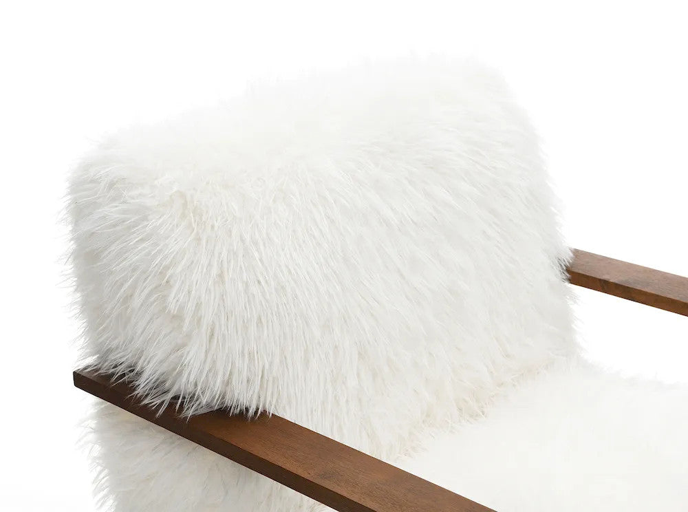 Furniture of America - Elardo - Accent Chair, White - FM-AC6006WH view 4
