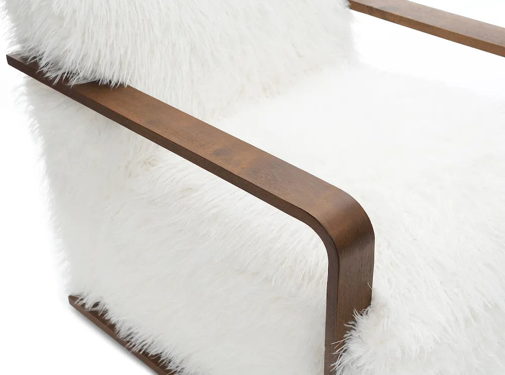 Furniture of America - Elardo - Accent Chair, White - FM-AC6006WH view 5