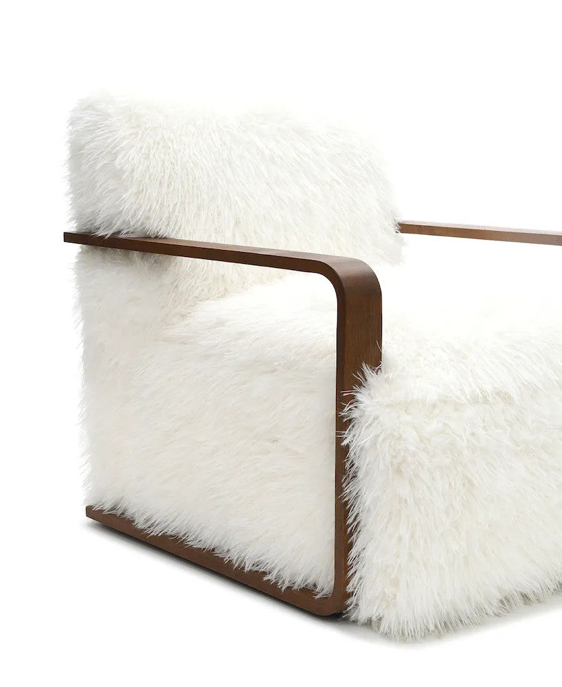 Furniture of America - Elardo - Accent Chair, White - FM-AC6006WH view 6