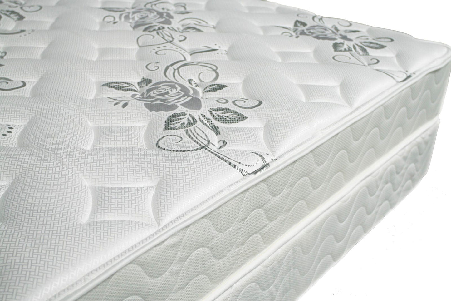 Furniture of America - Elbertyna 8" Tight Top Mattress, Twin in White - DM331T-M View 2