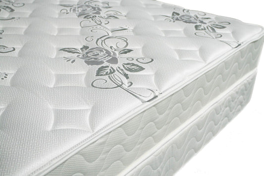 Furniture of America - Elbertyna 8" Tight Top Mattress, Twin in White - DM331T-M View 2