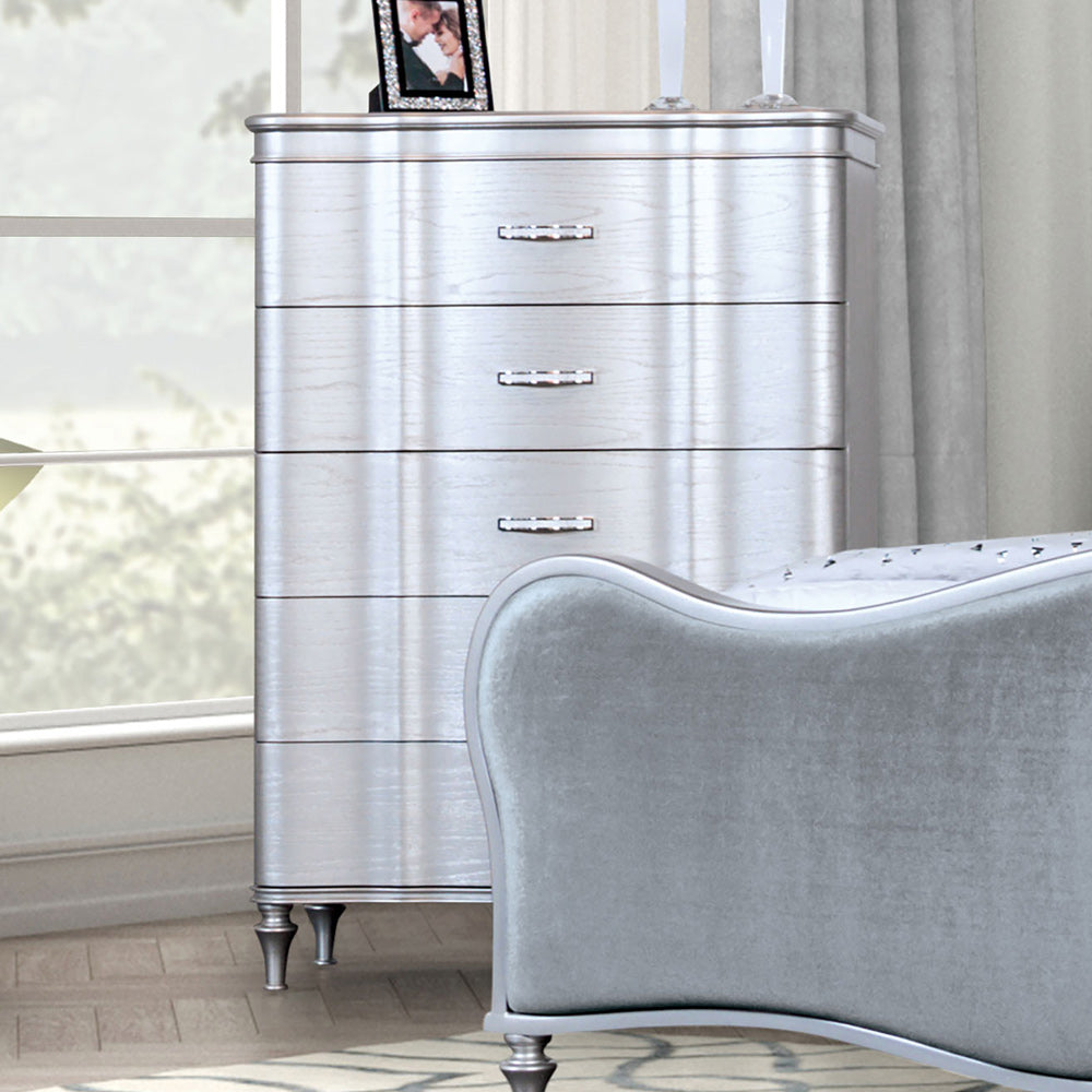 Furniture of America - Eleanora Chest in Silver - FM7416SV-C View 1