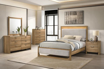 Furniture of America - Elinora - Queen Bed - FM72023NT-Q-BED view 2
